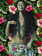 Here du Fenua - Papier framed- Tahiti Stock