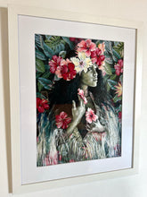 Espérer- Papier encadre- Tahiti Stock