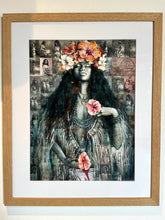 Phoenix du Fenua- Papier, Encadré- Tahiti Stock