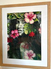 Paradis Perdu III- Papier encadre- Tahiti Stock