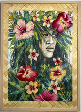 Vahine Rarā’a II  - ‘Woman of the Weave II‘ - Original painting