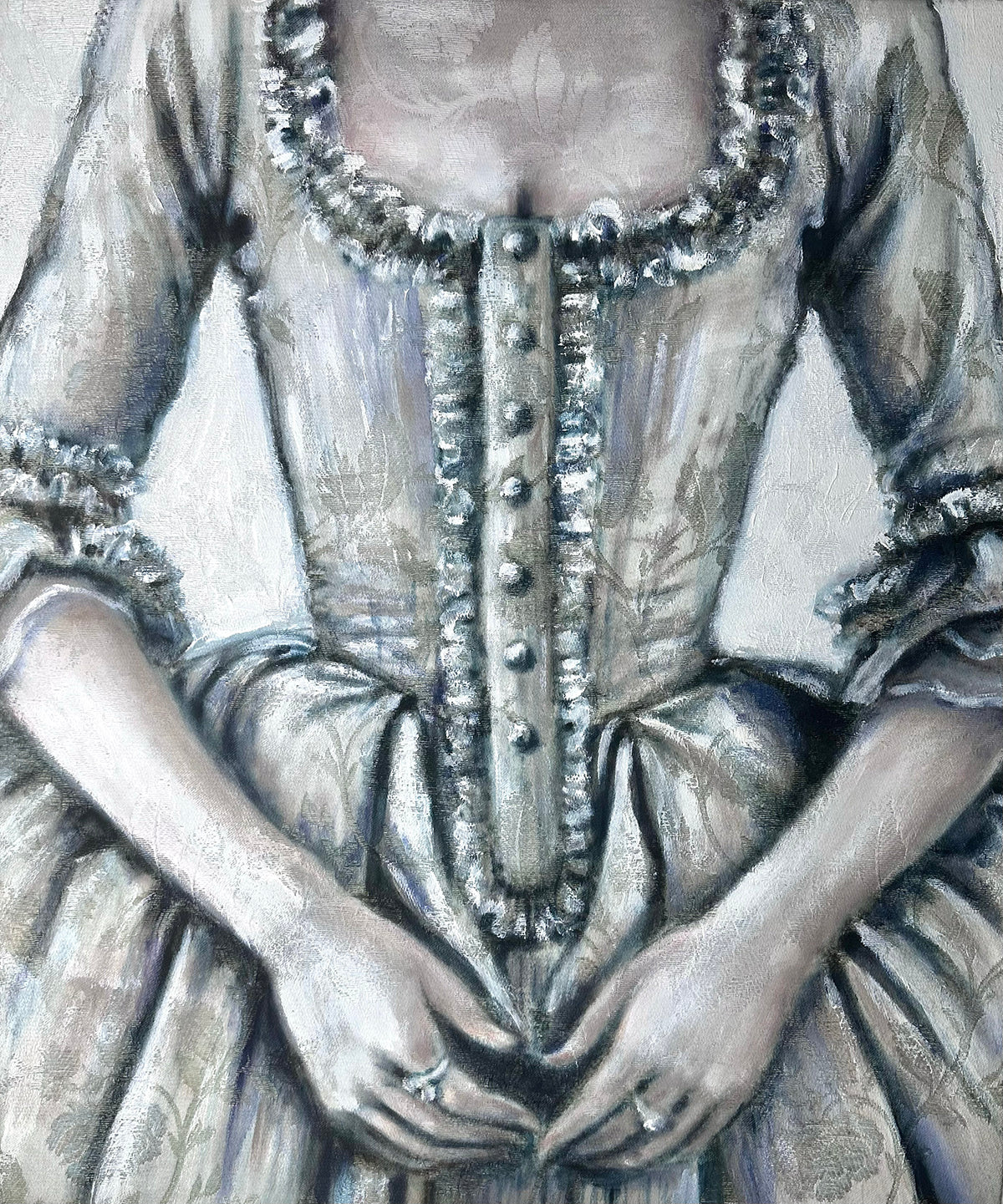 A la Polonaise, Decolette - Original painting