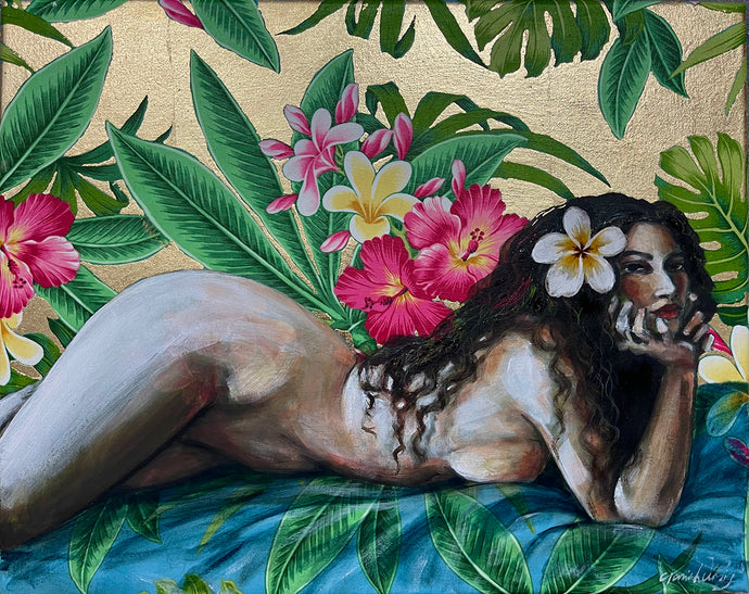 Déesse du jardin doré V