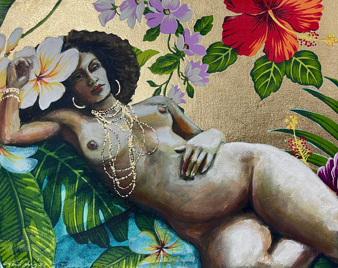 Déesse du jardin doré IV