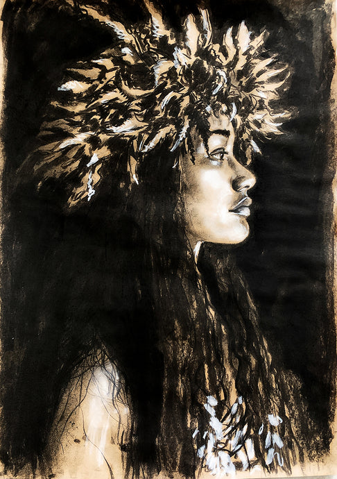 ETUDE TIHANI - DESSIN ORIGINAL