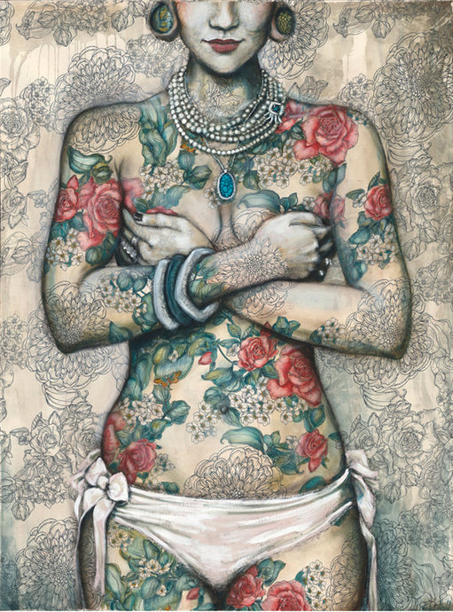 AMAZONE URBAINE - TABLEAU ORIGINAL